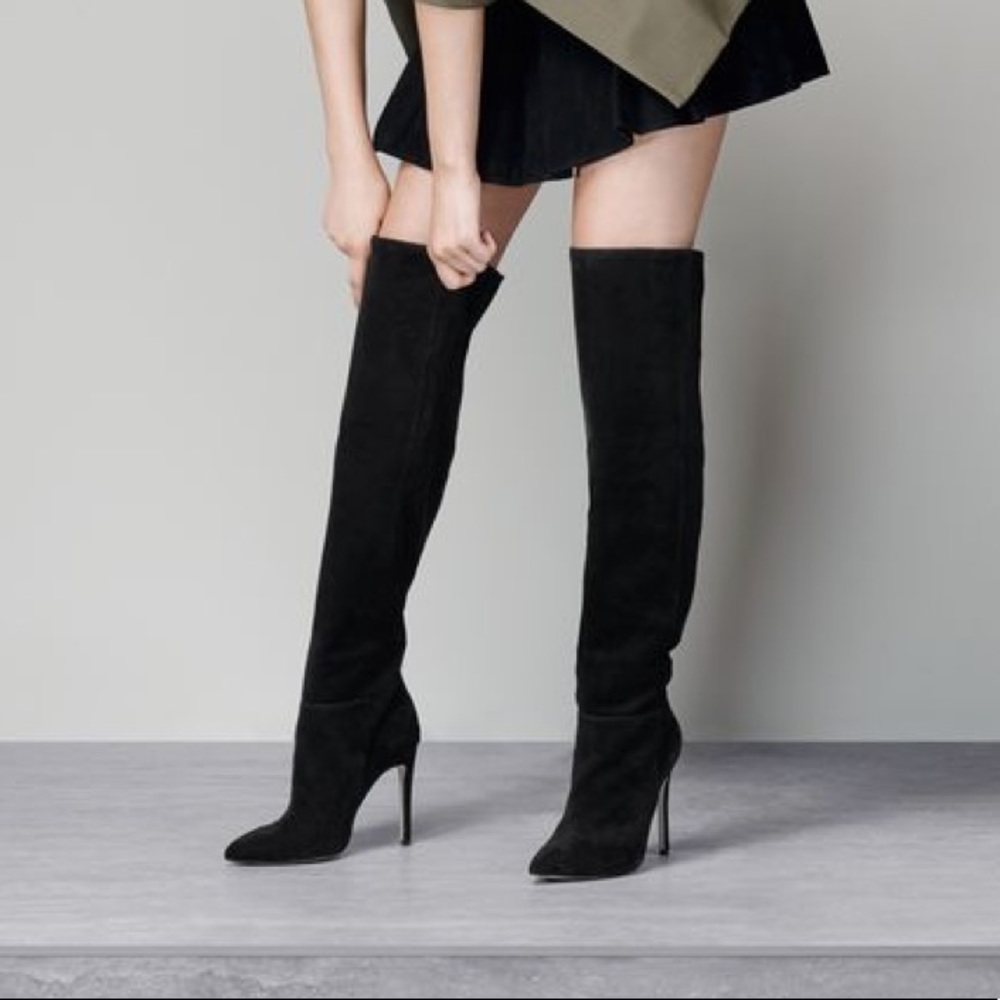 Aldo Mirinia Suede Over the knee Boots